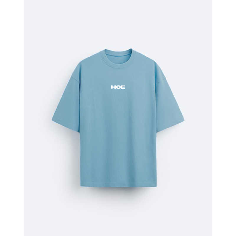 Hoe Oversized Tshirt - Blue