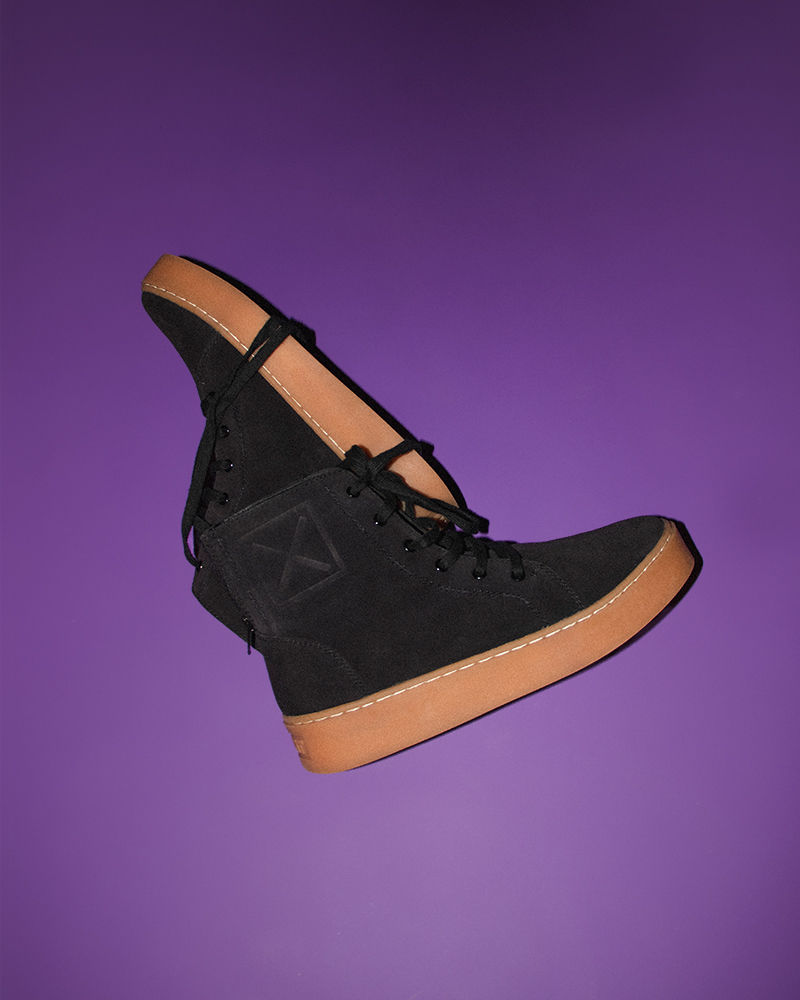 Porfeet Stylish Women Slip On Shiny Rhinestone Zipper Platform Shoes  Low-cut Sneakers,Black 35 - Walmart.com