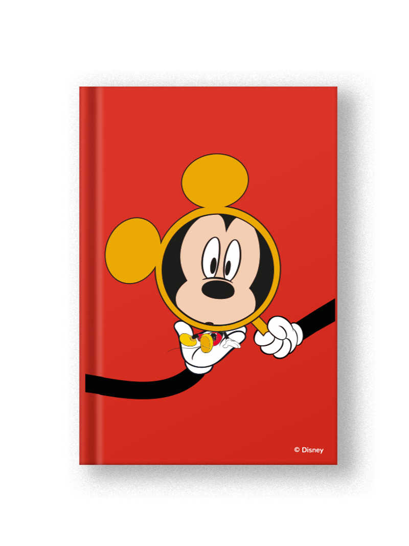 Mickey Mirror Diary - Red