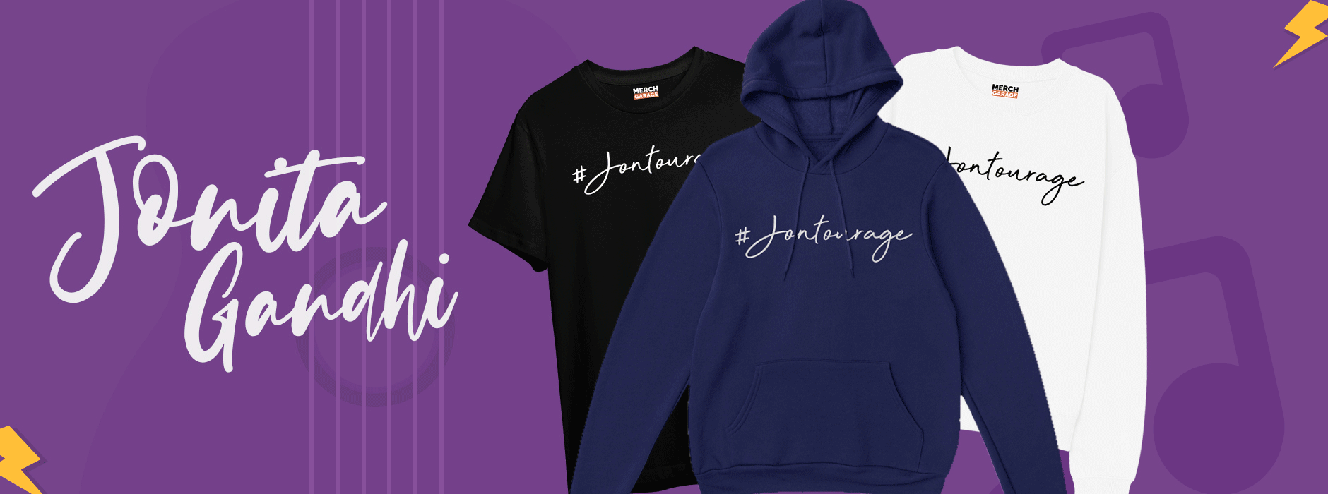 Jonita Gandhi Online Official Merchandise Store in India Merch Garage