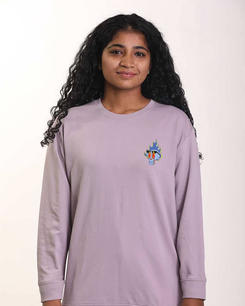 Oru Naragam Regular Fit Sweatshirt - Grape