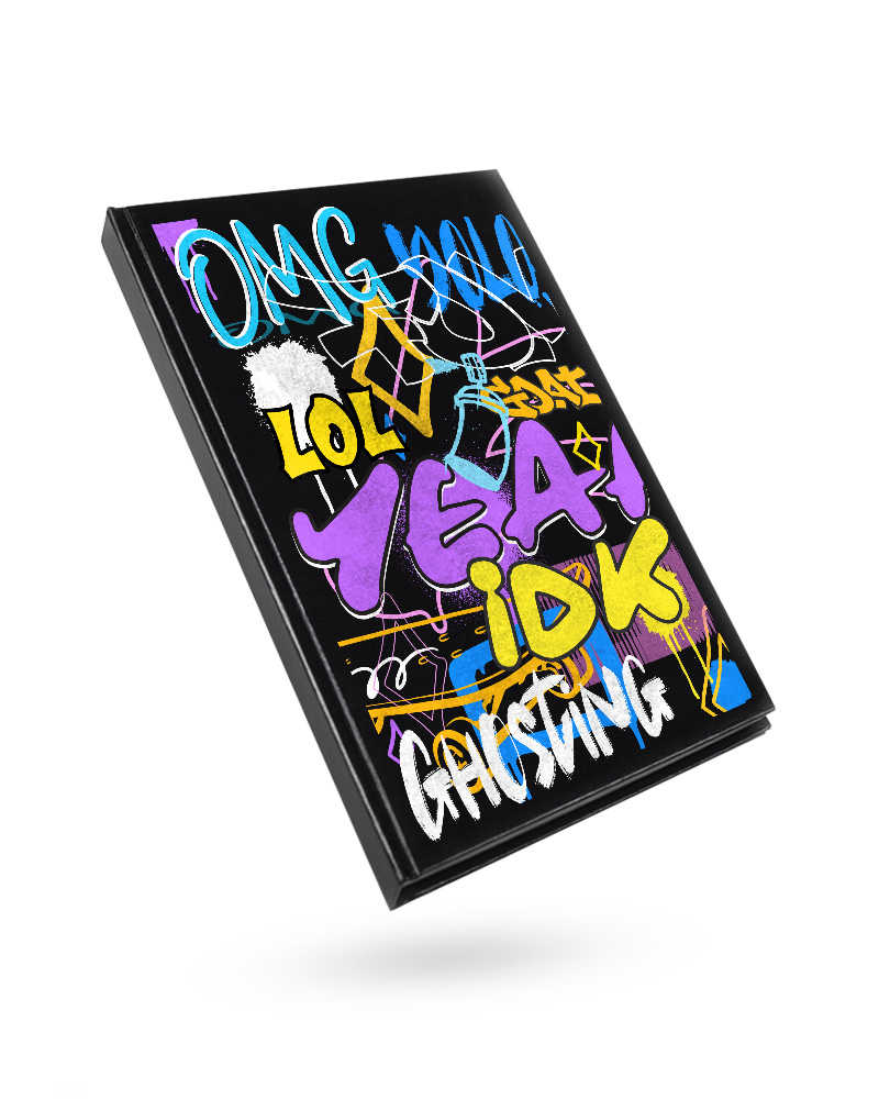 Graffity Slangs Hardbound Diary