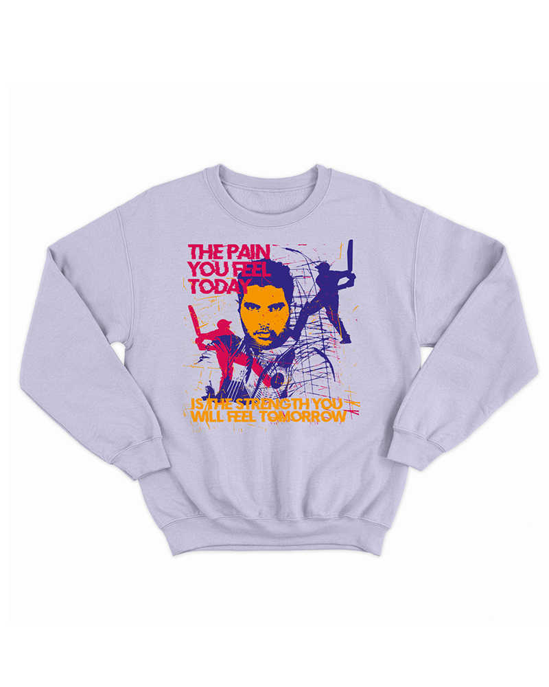 The Pain You Feel Today Sweatshirt - Lavendar