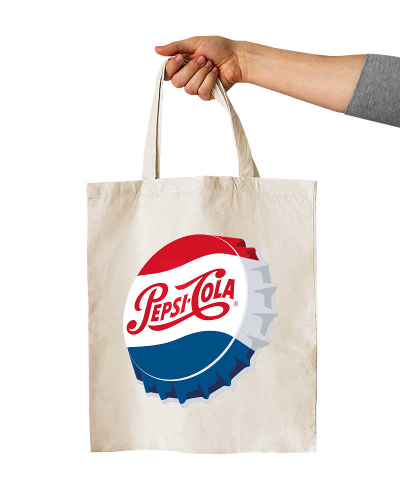 Pepsi Bottle Cap Tote Bag