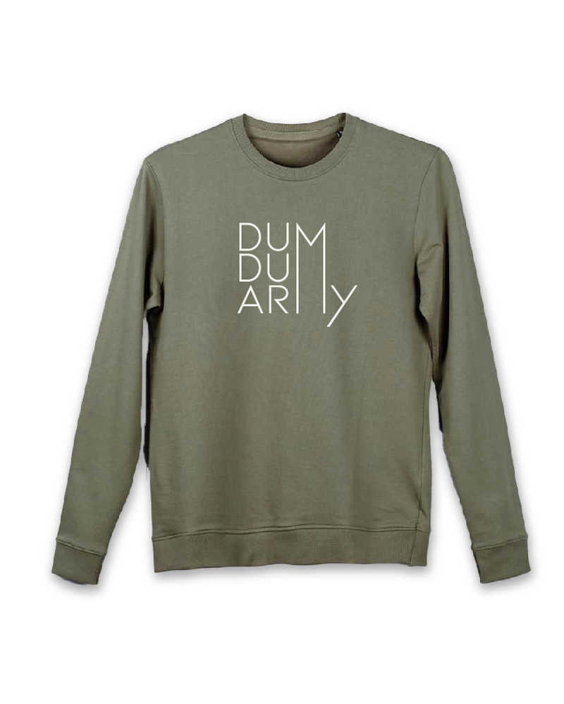 Dum Dum Army Sweatshirt - Olive Green