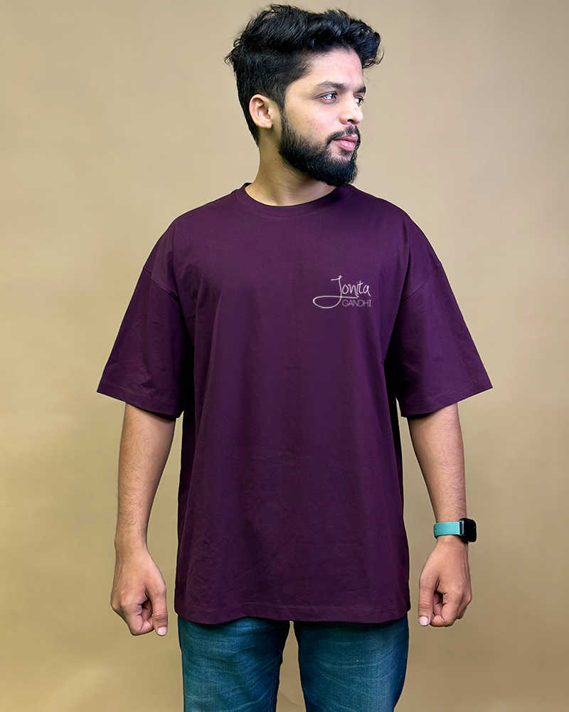 Goofy & Friends Purple Oversized Tshirt 