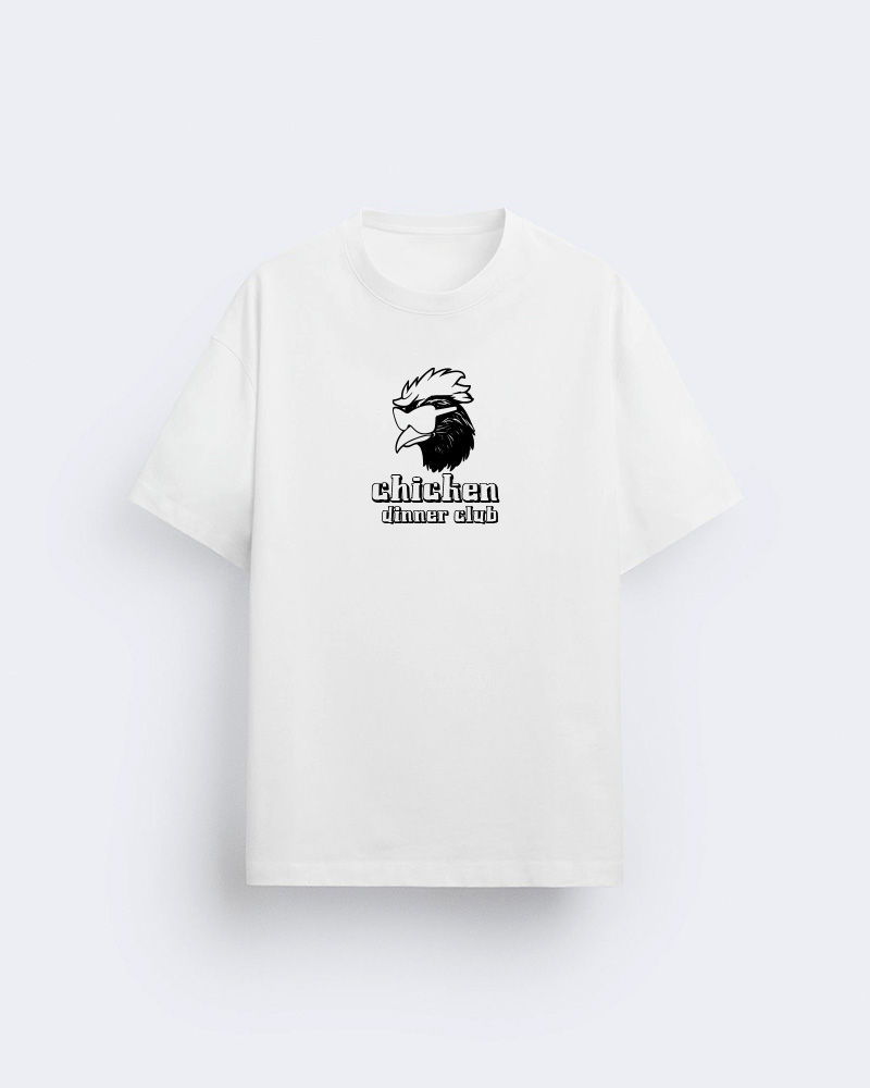 Chicken Dinner Club Oversized T-shirt