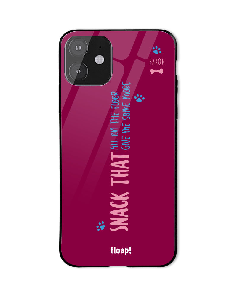 Snack that phone cover - Maroon