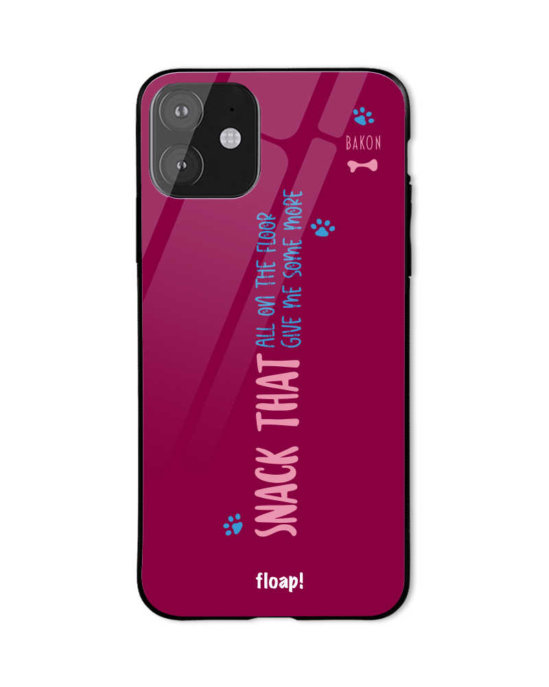 Snack that phone cover - Maroon