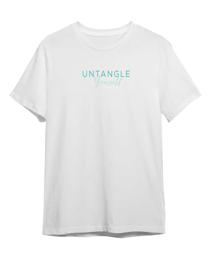 Untangle Yourself Tshirt - White