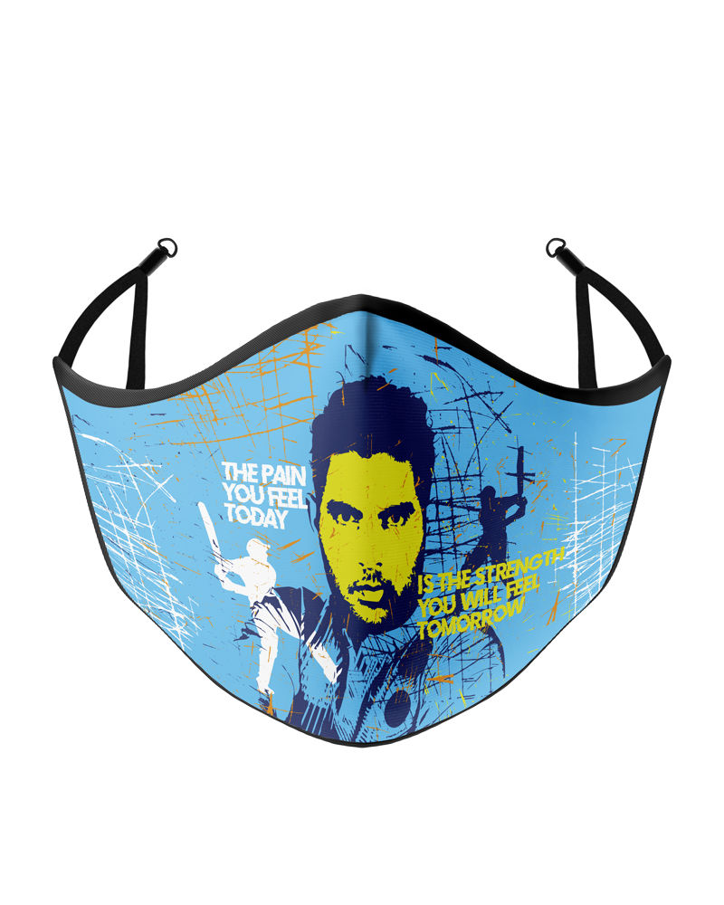 The Pain You Feel Today Mask - Blue