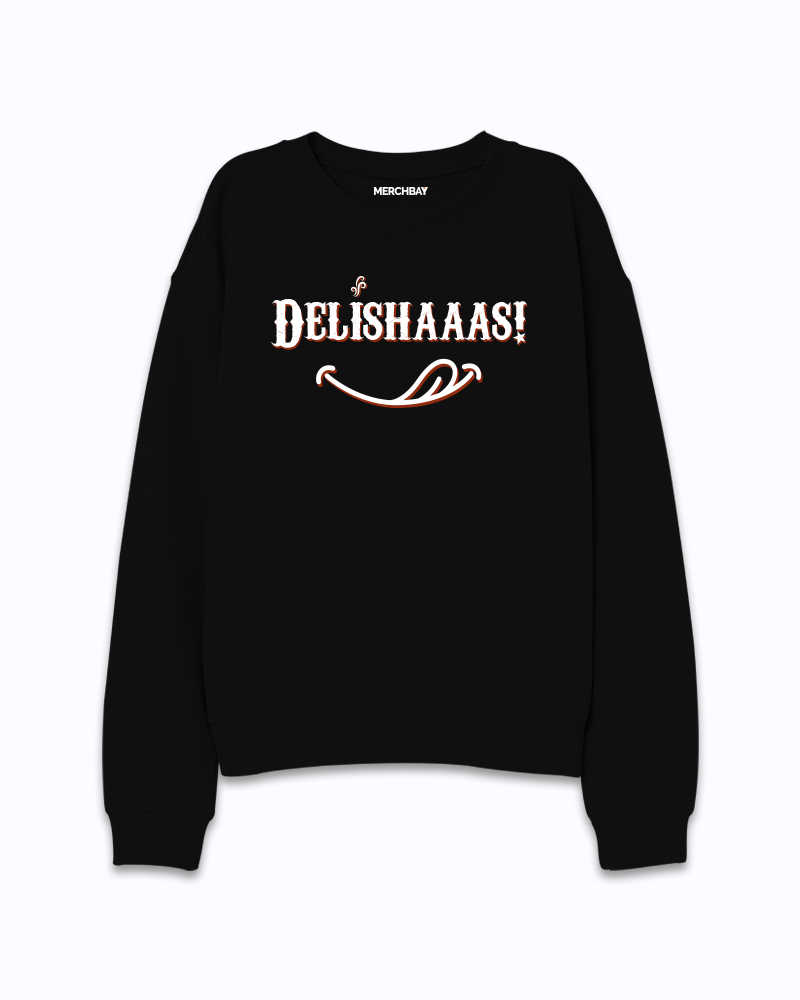 Delishaaas Sweatshirt - Black