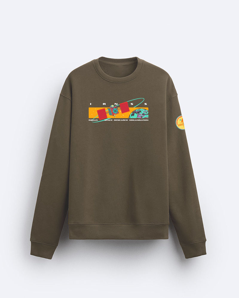 IRNSS Olive Green Sweatshirt