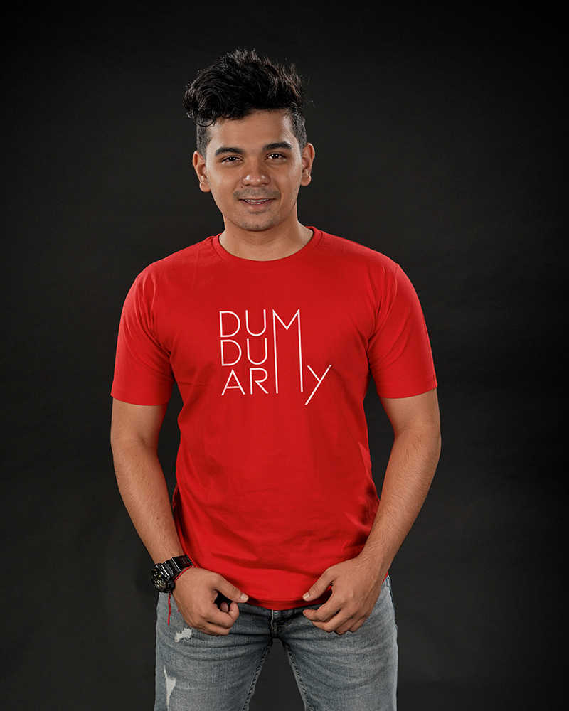 Dum Dum Army Tshirt - Red