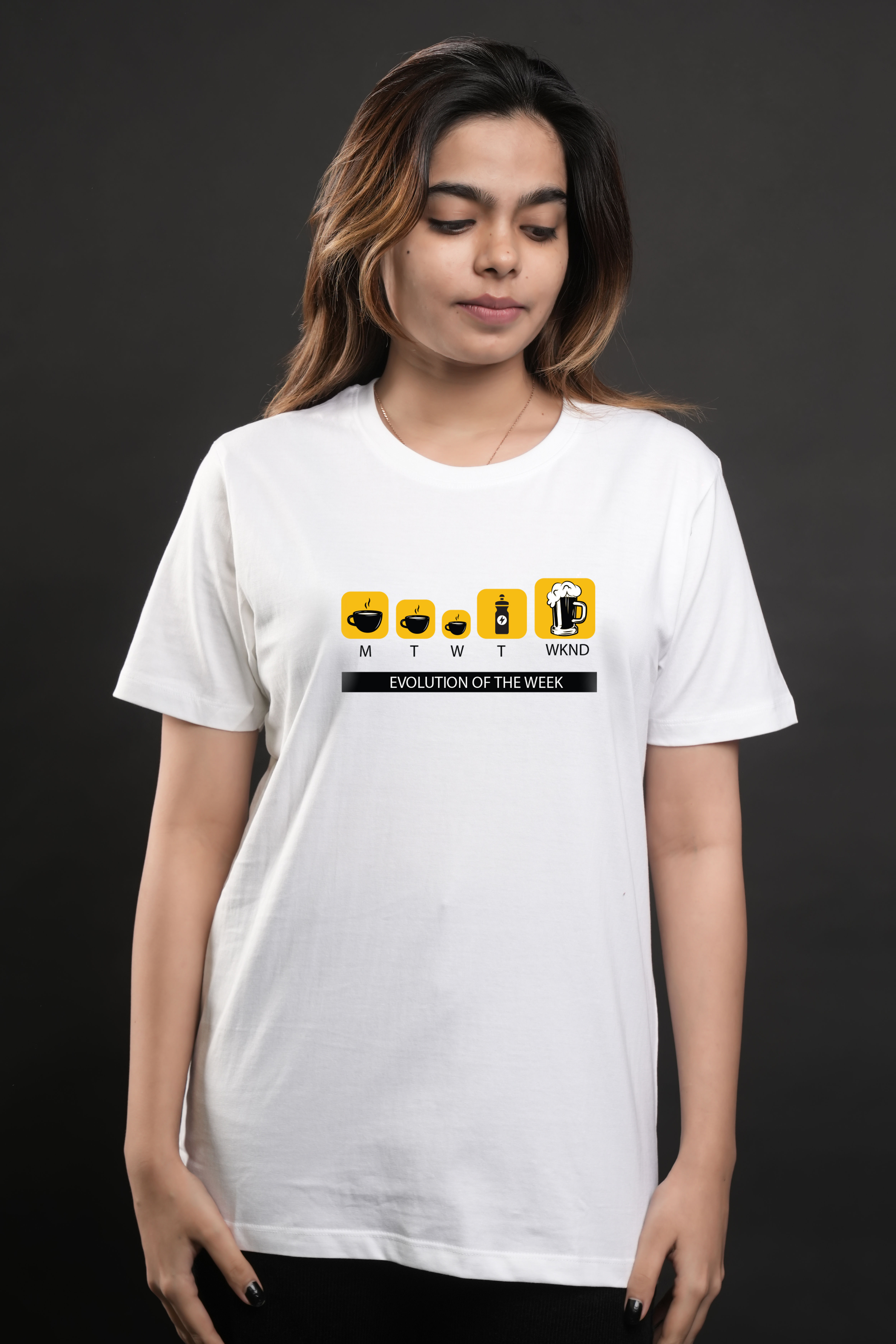Evolution of the Week Tshirt - White