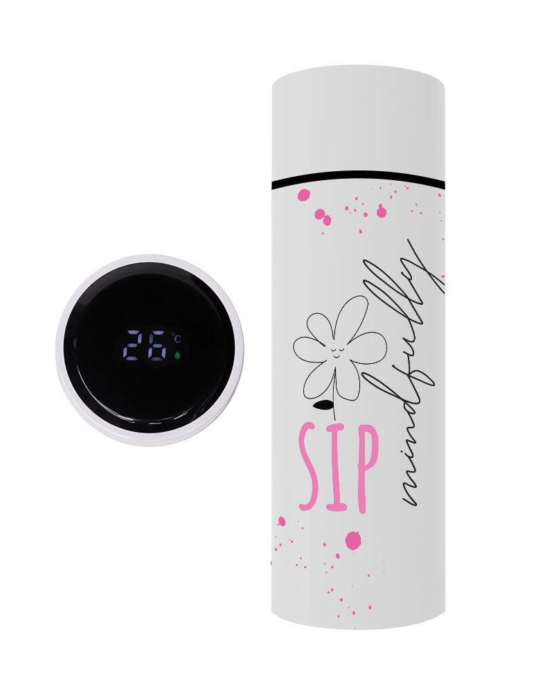 Sip Mindfully Outline Thermal Sipper