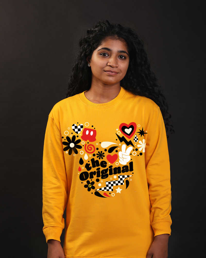 The Original Sweatshirt - Mustard Yellow