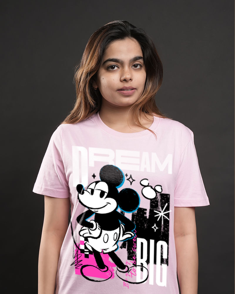 Dream Big Tshirt - Baby Pink