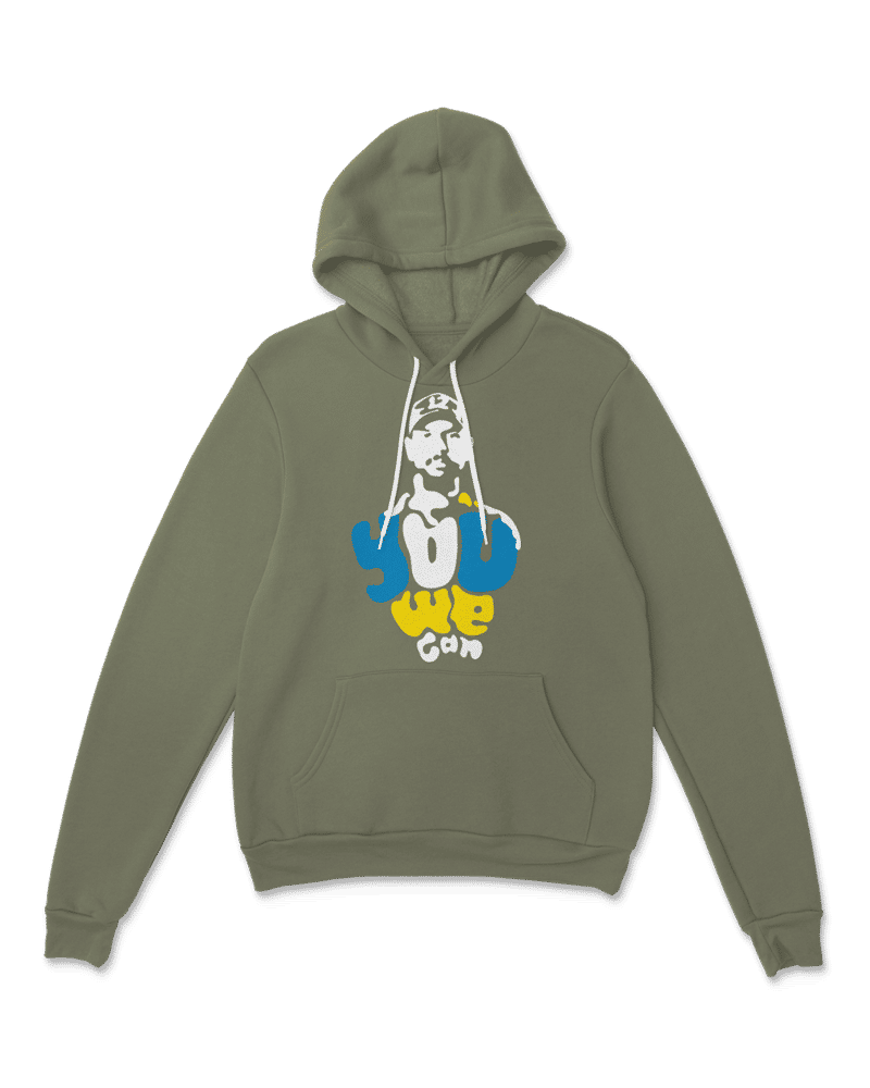 YouWeCan Hoodie - Olive Green
