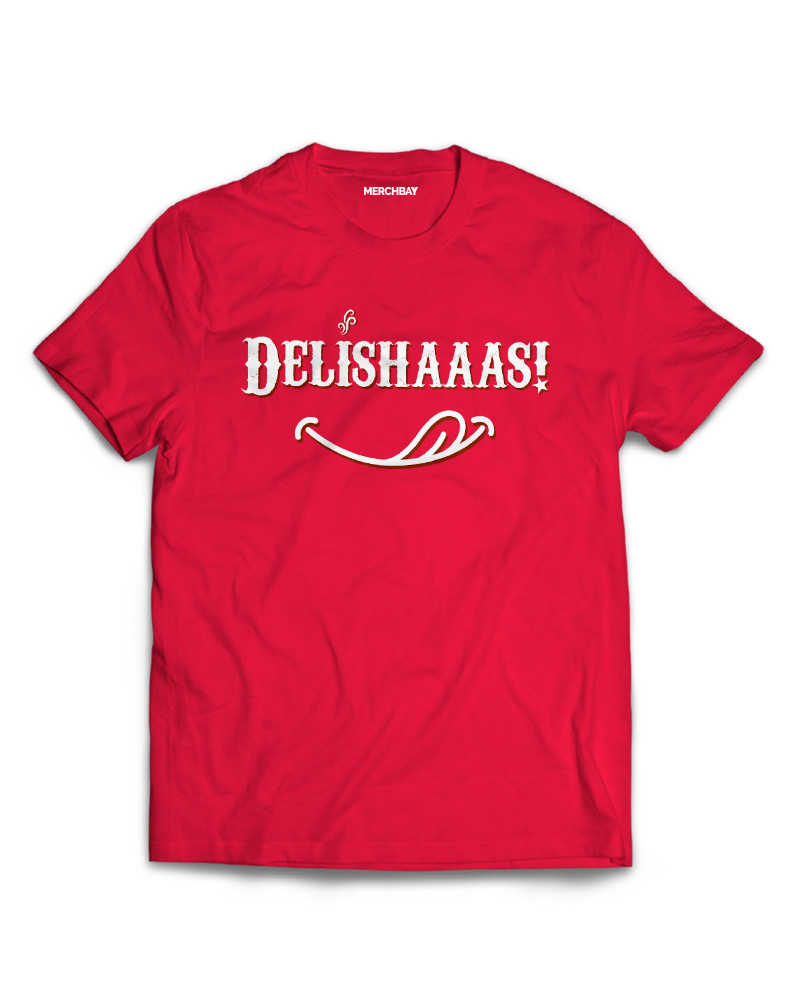 Delishaaas Tshirt - Red