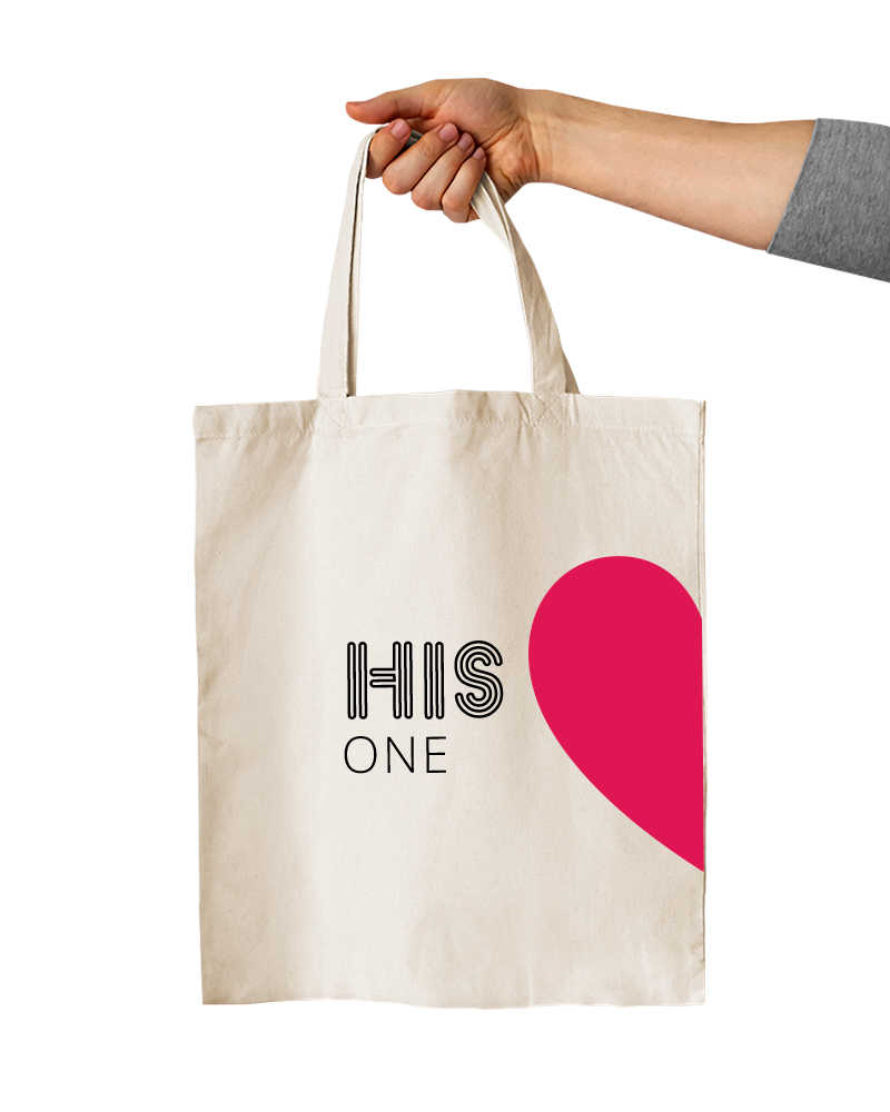 His one and Her Only Tote Bag