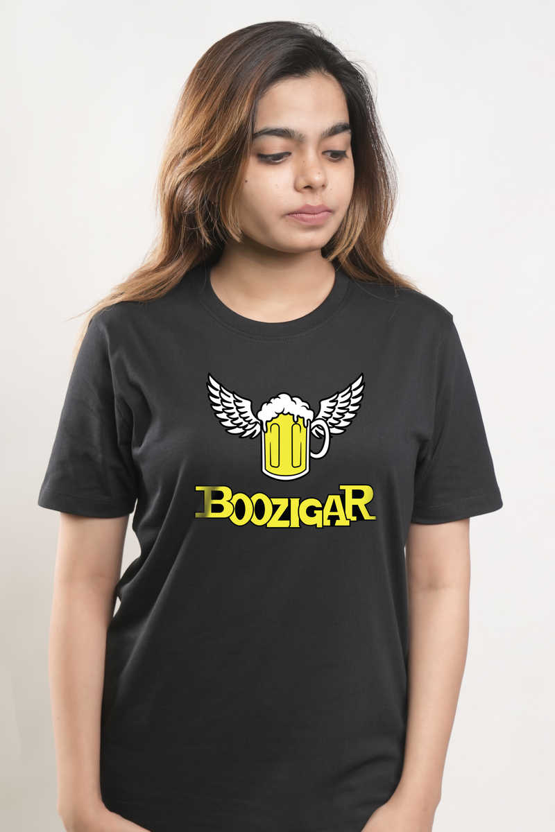 Boozigar Tshirt - Black