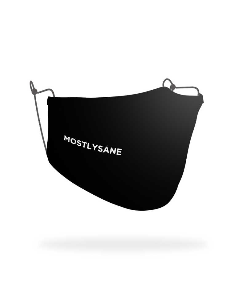 MostlySane Mask - Black