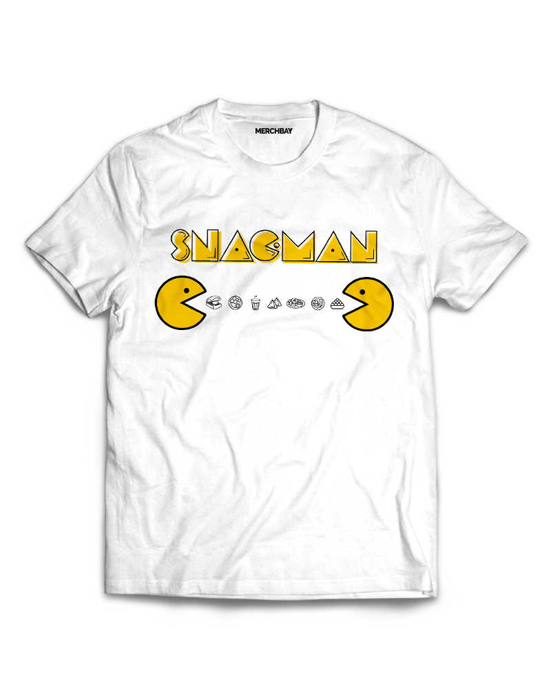 Snacman Tshirt - White