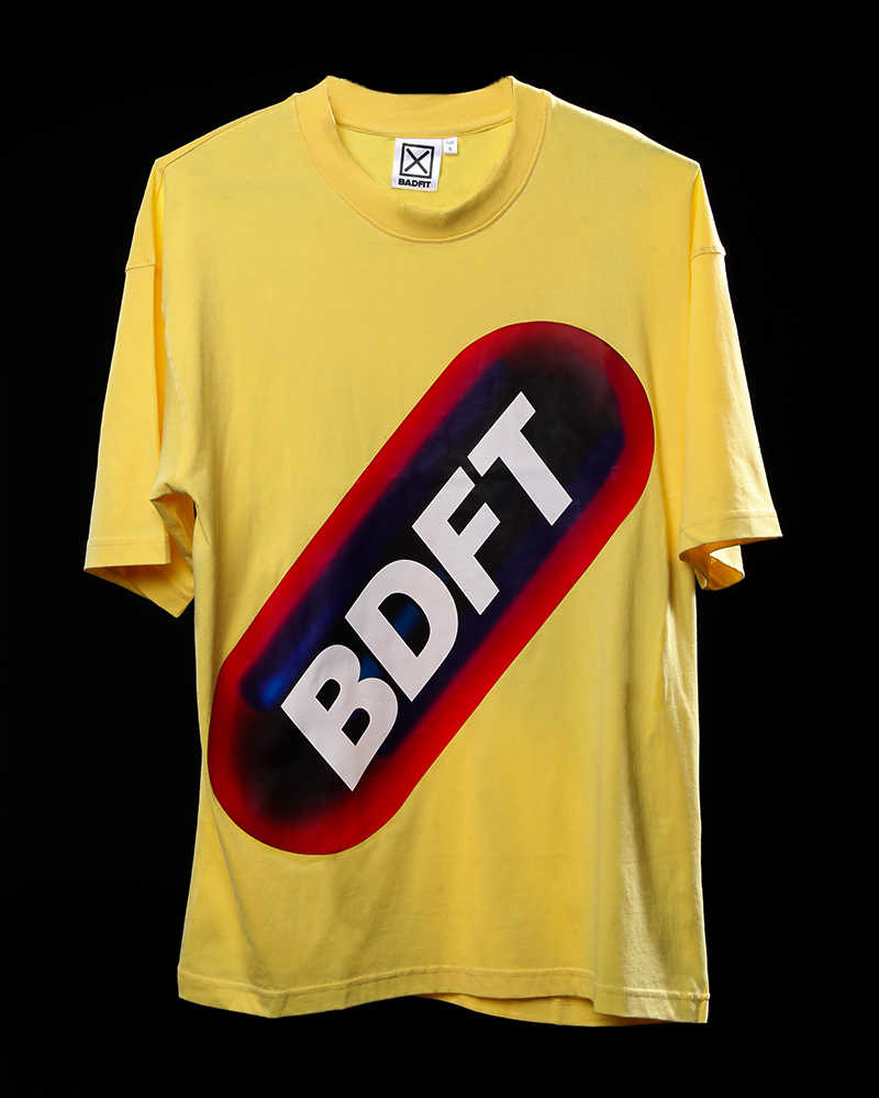 BDFT ICE CAPSULE TSHIRT - YELLOW