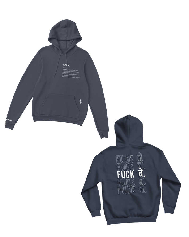 Fuck Be (FnB) Hoodie - Navy Blue