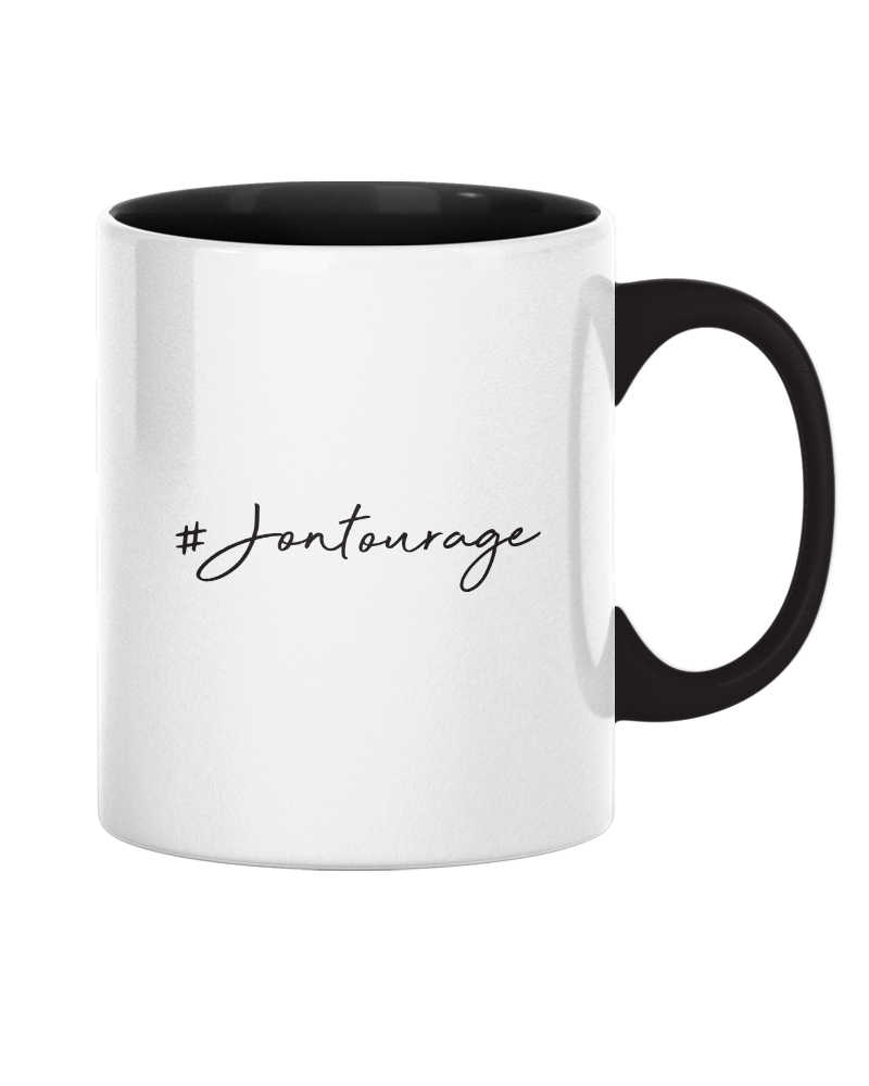 Jontourage Black Tone Mug