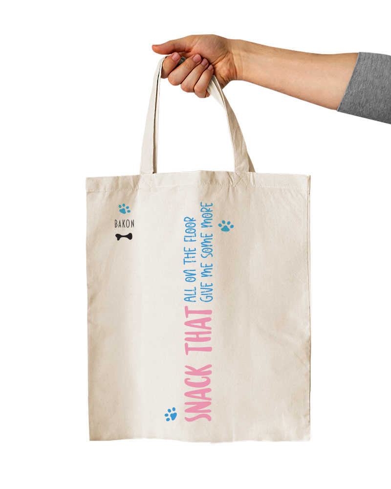 Snack that tote bag