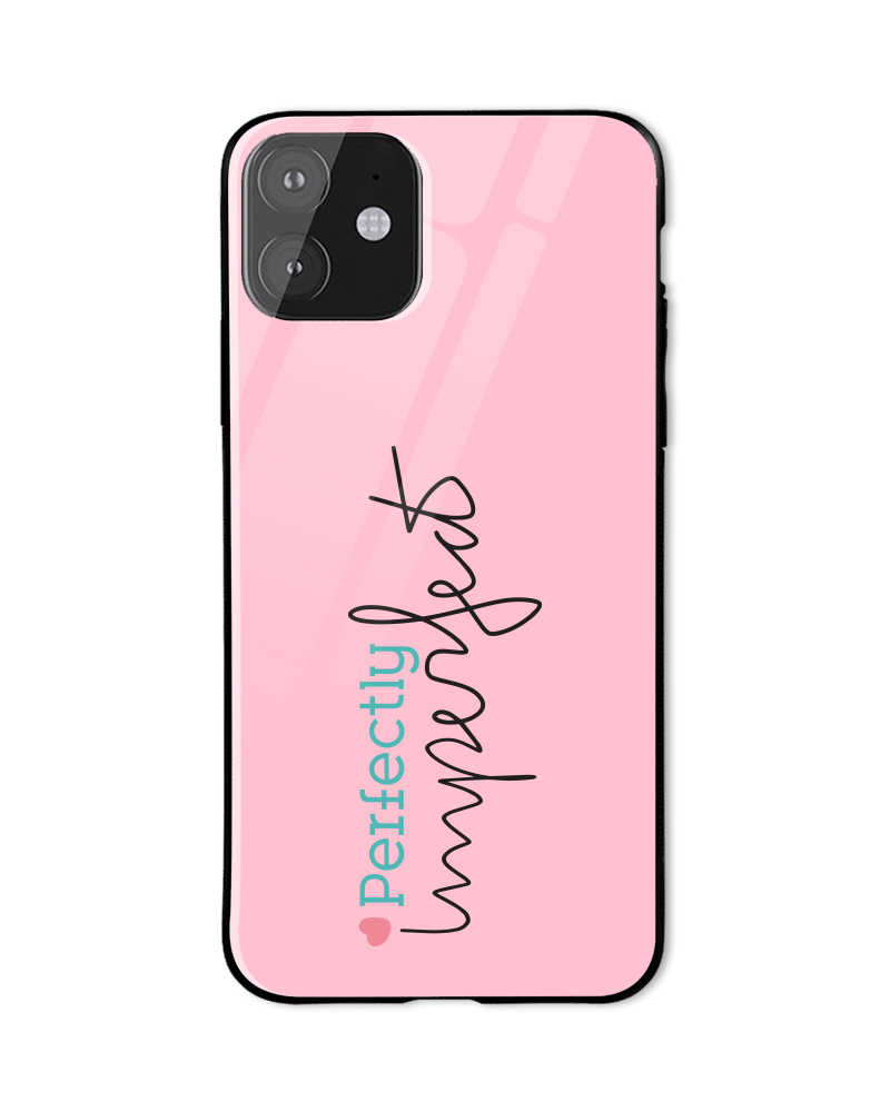 Perfectly imperfect Mobile Cover - Pink