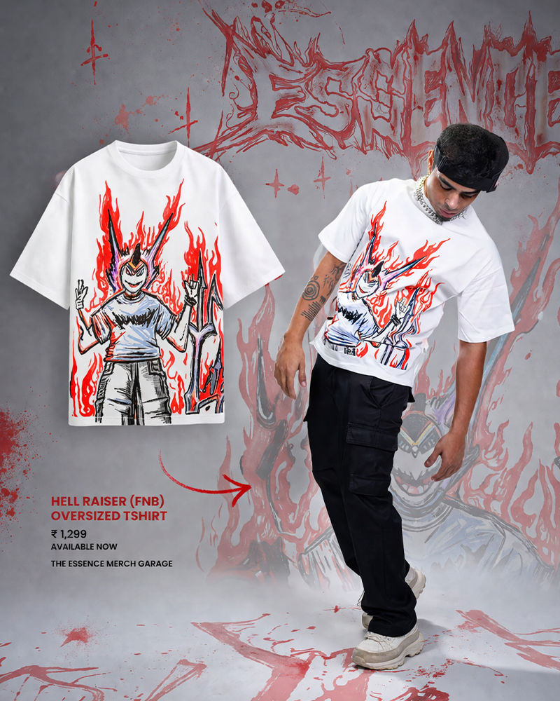 Hell Raiser (FnB) Oversized Tshirt