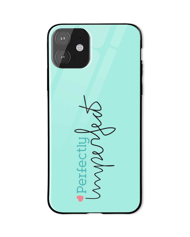 Perfectly imperfect Mobile Cover - Blue