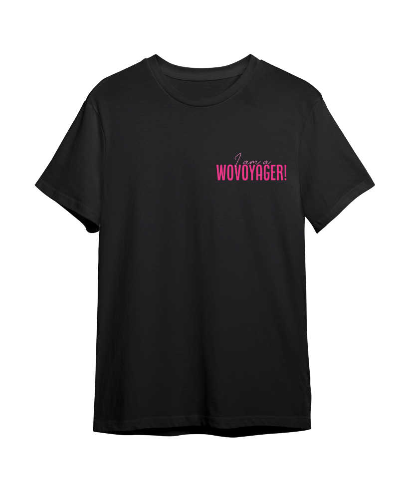 I am a WoVoyager Tshirt - Black