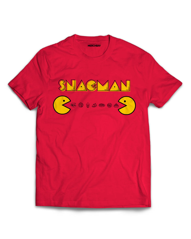Snacman Tshirt - Red