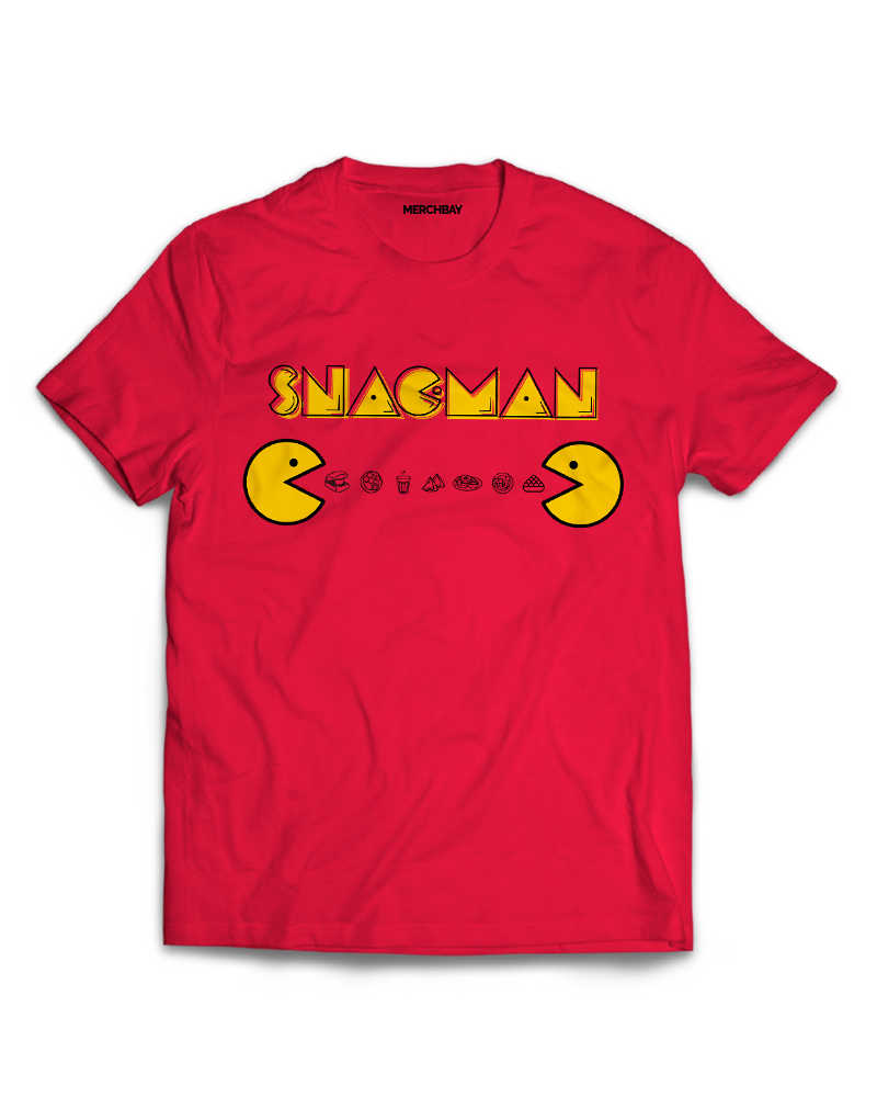 Snacman Tshirt - Red