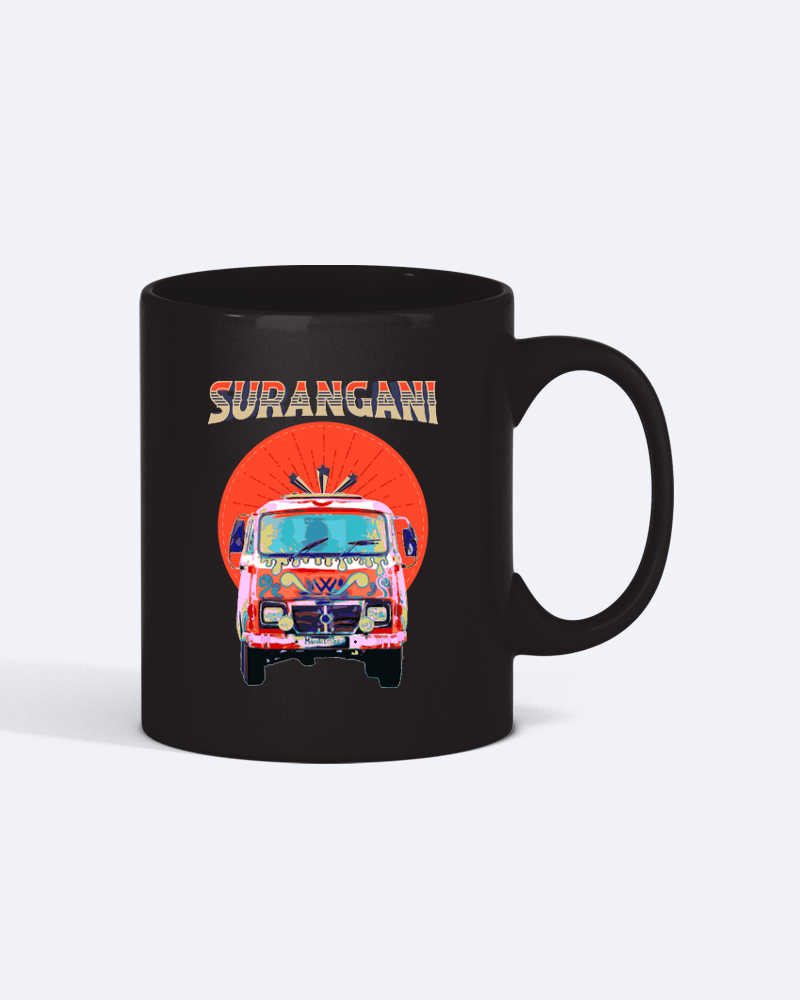 Surangini Black Mug