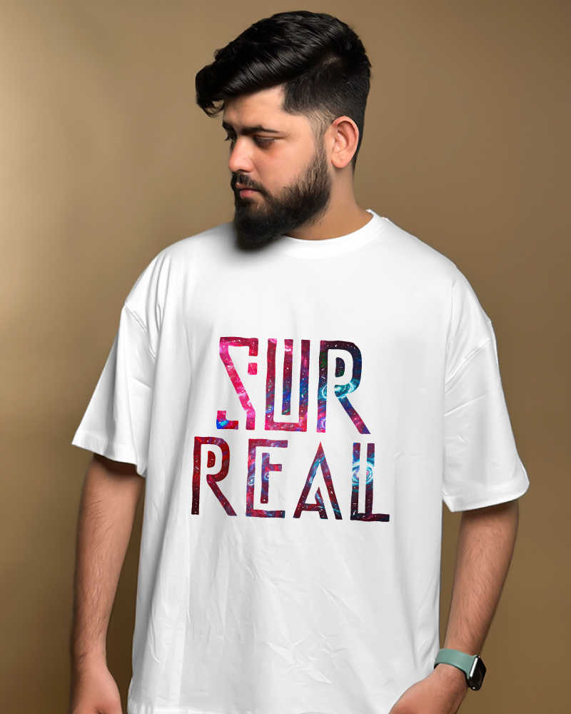 Surreal Design Oversized Tshirt