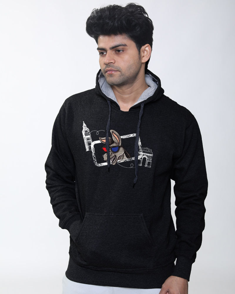 Cool Donkey Hoodie - Black