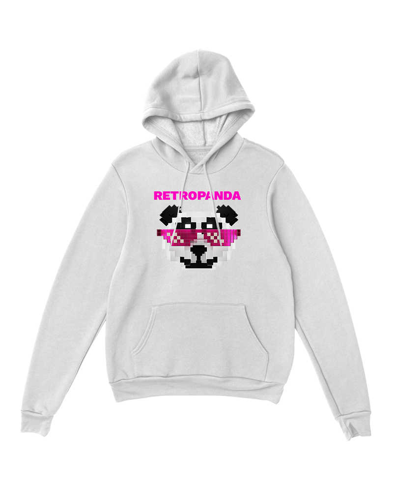 RetroPanda Hoodie - White