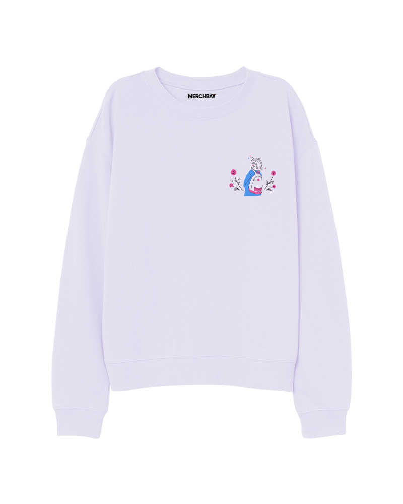 I'm Tripping (FnB) Sweatshirt - Lavender