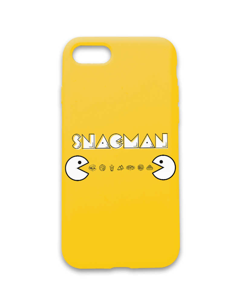 Snacman Bright Yellow Mobile Cover