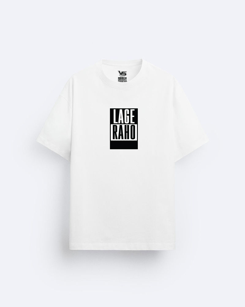 Lage Raho White Oversized Tshirt
