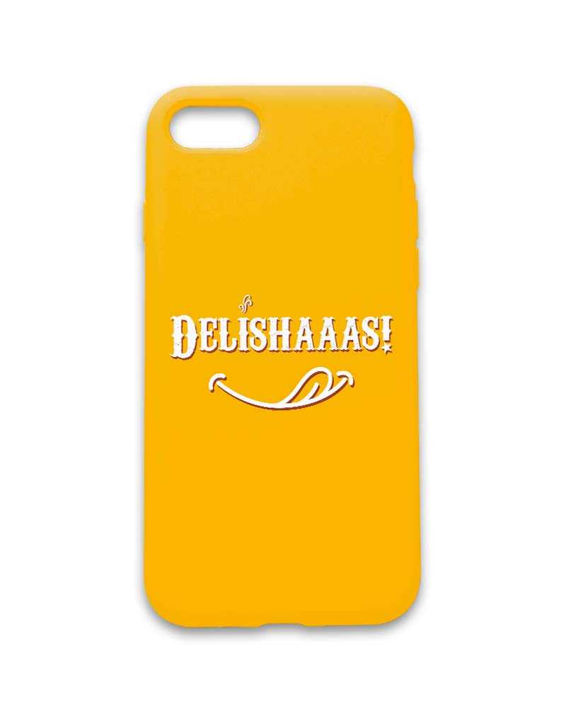 Delishaaas Dark Yellow Mobile Cover