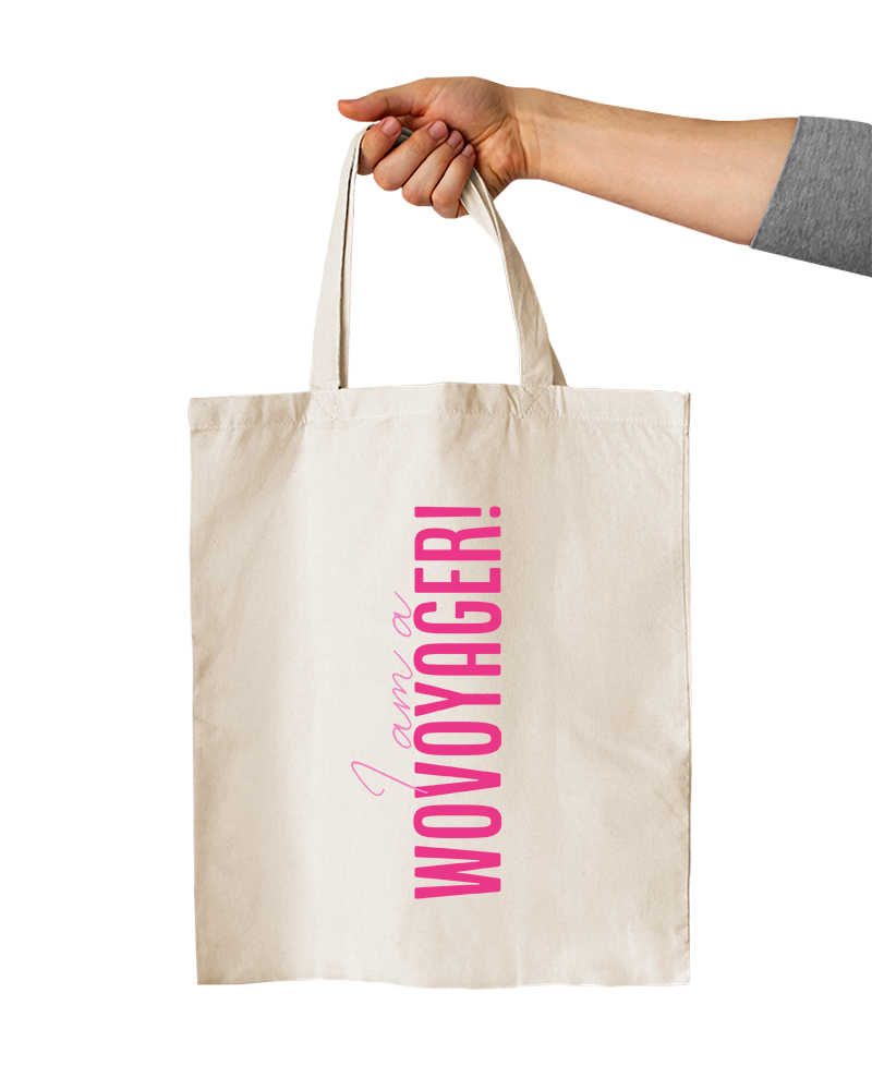 I am a  WoVoyager Tote Bag
