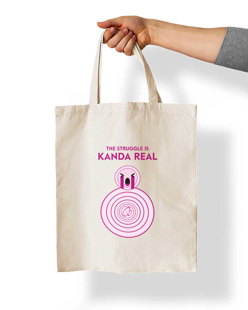 The Struggle Is Kanda Real Tote Bag