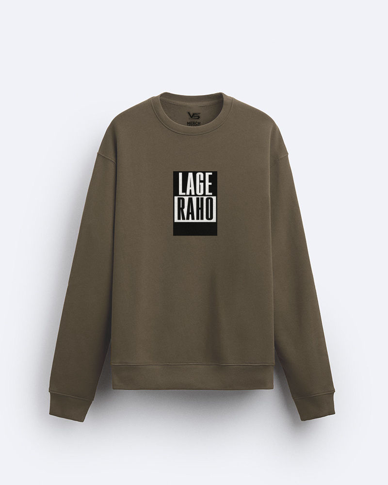 Lage Raho Regular Fit Olive Green Sweatshirt