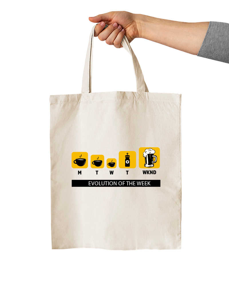 Evolution of the Week Tote Bag